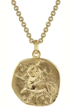 trendor Kette mit Anhänger Schütze Sternzeichen Ø 20 mm Gold auf Silber - Verkäufer: uhrcenter