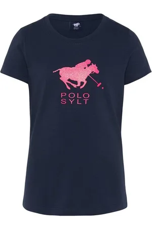 Polo Sylt Print-Shirt mit glitzerndem Labelprint - Verkäufer: Bay City Textilhandels GmbH