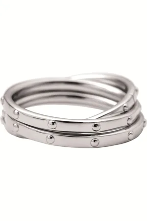 DKNY Fingerring Damen, aus Edelstahl, Silber, Gr. 59 (18,8mm) - Verkäufer: Gigandet
