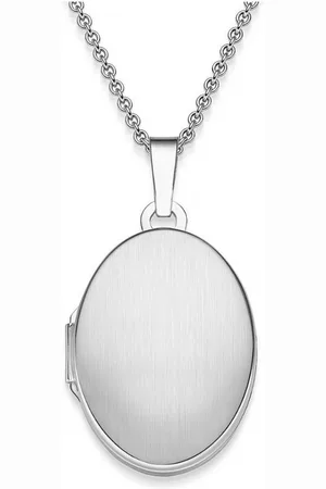 Amoonic Amulett Medaillon Oval zum Öffnen für Bilder Silber 925 Kette für Foto (inkl. Schmucketui), Anhänger aufklappbar befüllbar Foto Gold Rosegold vergoldet Geschenk - Verkäufer: