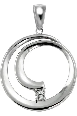 SilberDream Kettenanhänger Damen Spirale Ketten-Anhänger aus 925 (Kettenanhänger), Kettenanhänger (Spirale) 925 Sterling Silber, silber, weiß ca. 3cm - Verkäufer: Fit4Style Silberschmuck - IMPPAC