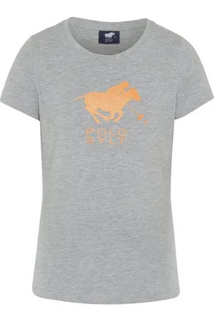 Polo Sylt Print-Shirt mit glitzerndem Labelprint - Verkäufer: Bay City Textilhandels GmbH