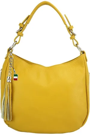 Florence Shopper D2OTF134X Hobo-Bag Schultertasche colore (Schultertasche, Shopper), Damen Tasche Echtleder , Made-In Italy - Verkäufer: Fit4Style Silberschmuck - IMPPAC