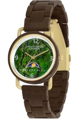 Laimer Quarzuhr Damen Armbanduhr Johanna Analog Sandelholz 0127, (1-tlg) - Verkäufer: Schmuck-Uhren-Trends