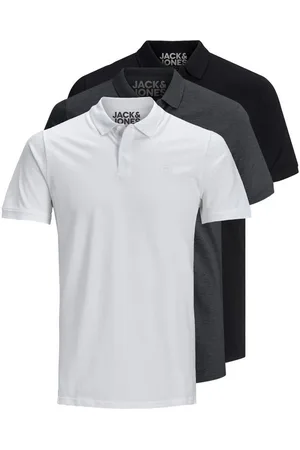 JACK & JONES Poloshirt Basic (3-tlg., 3er Pack) slimfit / figurbetont geschnitten - Verkäufer: Velvet-Shop