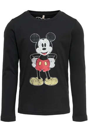 ONLY Longsleeve Mädchen Longsleeve "Mickey/Minnie Mouse" Phantom 146/152 - Verkäufer: Schnubby-de