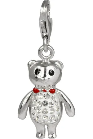 SilberDream Charm-Einhänger Charm Bär Zirkonia, Charmsanhänger Bär, 925 Sterling Silber, Farbe: - Verkäufer: Fit4Style Silberschmuck - IMPPAC