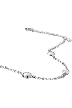 DKNY Collier Damen, aus Edelstahl, Erbskette, Karabiner, Silber, 80cm lang - Verkäufer: Gigandet