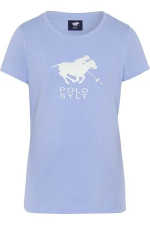 Polo Sylt Print-Shirt mit glitzerndem Labelprint - Verkäufer: Bay City Textilhandels GmbH