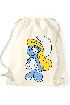 Blondie & Brownie Turnbeutel Schlumpfine Schlümpfe Papa Schlumpf Schlumpfhausen Smurf Schlumpfine - Verkäufer: Hubihu