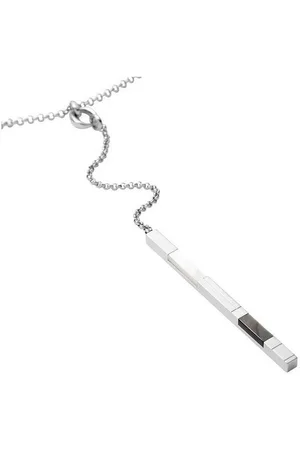 DKNY Collier Damen, aus Edelstahl, Silber, 60cm lang, Karabiner - Verkäufer: Gigandet