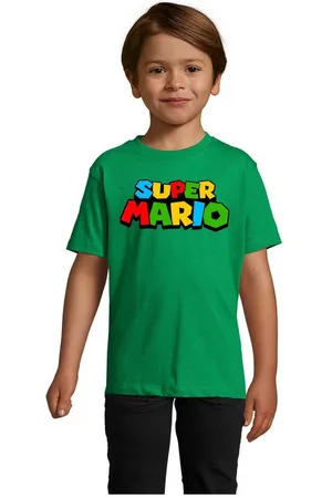 Blondie & Brownie T-Shirt Kinder Super Mario Retro Gamer Gaming Konsole Spiele - Verkäufer: Hubihu