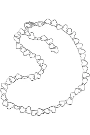 SilberDream Fußkette mit Anhänger Fußkette silber für Frauen, Damen Fußkette Herzchen aus 925 Sterling Silber, Farbe: silber - Verkäufer: Fit4Style Silberschmuck - IMPPAC