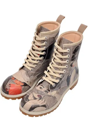 Dogo Boots Go Back To Being Yourself Damen Boots / Female Schnürboots Vegan