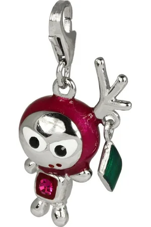 SilberDream Charm-Einhänger Charm SpaceBodo Zirkonia, Charmsanhänger SpaceBodo, 925 Sterling Silber, Farbe: - Verkäufer: Fit4Style Silberschmuck - IMPPAC