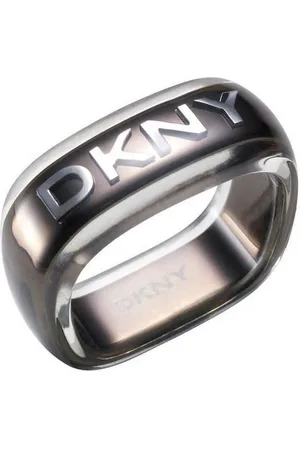 DKNY Fingerring Damen, aus Edelstahl, mit Kunststoff ummantelt, , Gr. 59 (18,8mm) - Verkäufer: Gigandet