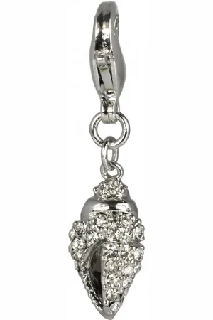 SilberDream Charm-Einhänger Charm Muschel, Charmsanhänger Muschel, 925 Sterling Silber, Farbe: - Verkäufer: Fit4Style Silberschmuck - IMPPAC
