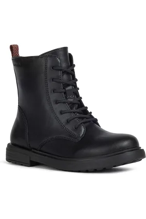 Geox J ECLAIR GIRL Schnürstiefel mit Reißverschluss