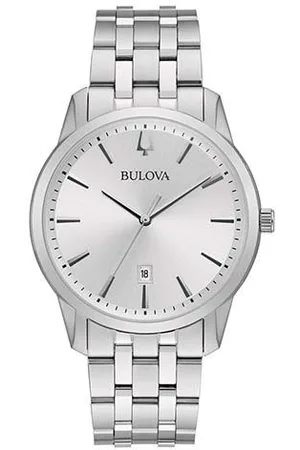 BULOVA Quarzuhr 96B342, Armbanduhr, Herrenuhr, Damenuhr, Edelstahlarmband, bis 30bar wasserd.