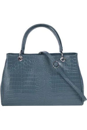 Cluty Henkeltasche, echt Leder, Made in Italy
