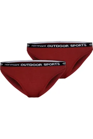 Normani Slip 2er Pack Damen Merino Slip „Mildura“ Unterhose Merinounterwäsche Sport Outdoor Hipkini Schlüpfe - Verkäufer: