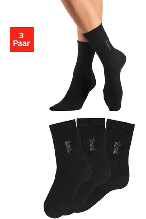 Bench Basicsocken (Packung, 3-Paar) mit Bench Stickerei