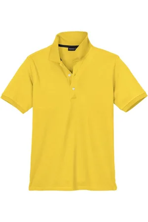Redfield Poloshirt Stretch-Poloshirt Übergröße sonnengelb - Verkäufer: bigtex
