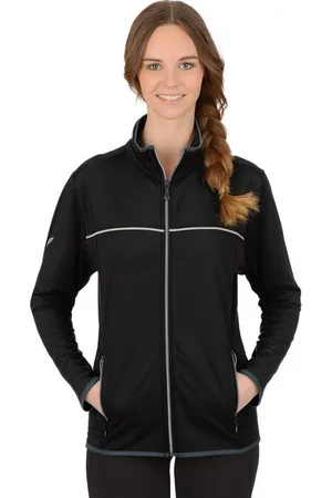 Trigema Trainingsjacke Praktische Sportjacke aus Microfaser (1-St)