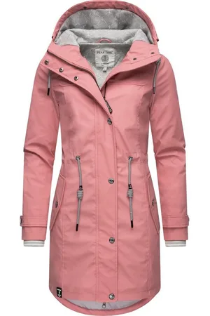 Peak Regenjacke L60042 stylisch taillierter Regenmantel für Damen
