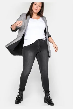 Sheego Stretch-Jeans Große Größen Super elastisches Power-Stretch-Material