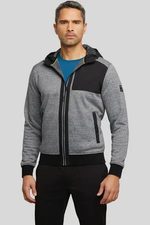 Bugatti Sweatjacke mit Kapuze