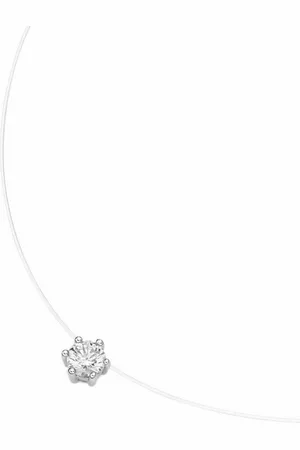 Firetti Kette mit Anhänger Schmuck Geschenk, Solitär, Glamouröse Optik, mit Zirkonia (synth)