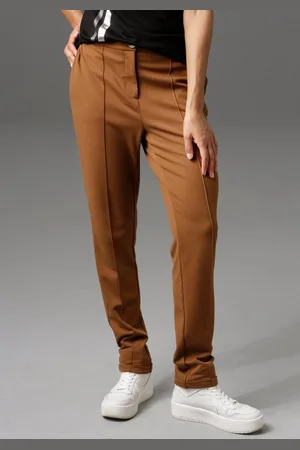 Aniston Jerseyhose mit Biesen verziert
