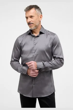 ETERNA Langarmhemd SLIM FIT EASY IRON (bügelleicht)
