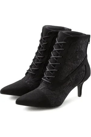 Lascana Schnürstiefelette in sexy Spitzen Optik, Stiefel