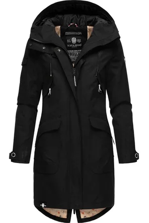 Navahoo Outdoorjacke Pfefferschote moderne Damen Übergangsjacke mit Kapuze