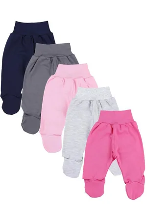 TupTam Schlupfhose Baby Unisex Hose mit Fuß Bunte 5er Pack - Verkäufer: LotteStyle GmbH