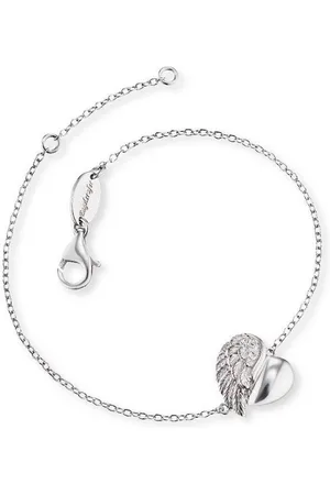 Engelsrufer Silberarmband Little magic, ARMBAND HERZFLÜGEL, ERB-LILHEARTWING-S, mit Zirkonia (synth)