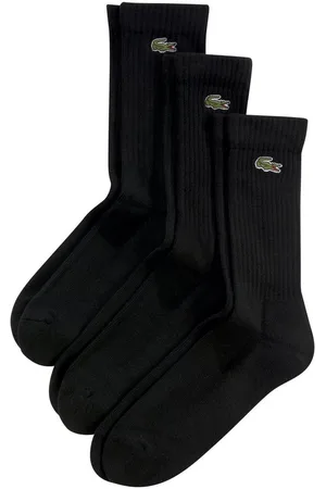 Lacoste Tennissocken (3-Paar) hochwertiger Baumwollmix, hoher Komfort und Langlebigkeit