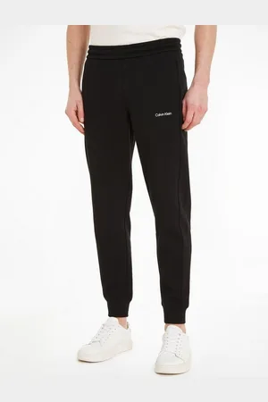 Calvin Klein Sweathose MICRO LOGO JOGGER mit kontrastfarbenem Saum am Bein