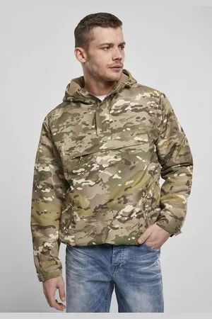 Brandit Anorak Herren Fleece Pull Over Windbreaker (1-St)