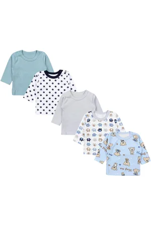 TupTam Langarmshirt Baby Jungen Langarmshirt Gestreift 5er Set - Verkäufer: LotteStyle GmbH