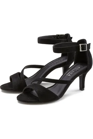 Lascana Sommerschuh Sandalette High-Heel-Sandalette,Riemchensandalette,Sommerschuh mit Riemchen VEGAN