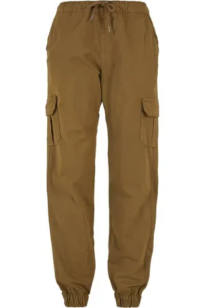 Urban classics Cargohose Damen Ladies High Waist Cargo Jogging Pants (1-tlg)