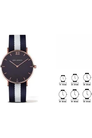 Paul Hewitt Quarzuhr Unisex-Uhr PH-SA-R-ST-B-NW-20 Ø 39 mm Armbandu - Verkäufer: woolloom