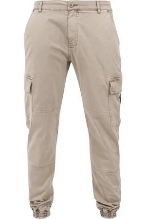 Urban classics Cargohose Herren Washed Cargo Twill Jogging Pants (1-tlg)