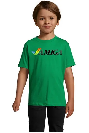 Blondie & Brownie T-Shirt Kinder Jungen Mädchen Amiga Spiele Konsole Atari Commodore Super Retro - Verkäufer: Hubihu
