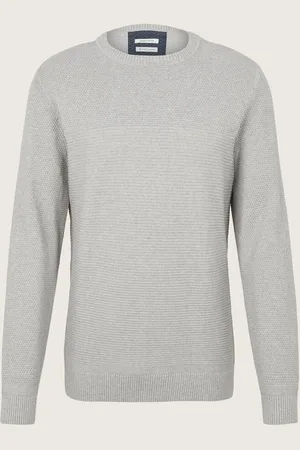 TOM TAILOR Sweatshirt Basic Structured Knit Pullover (1-tlg) - Verkäufer: SAGATOO