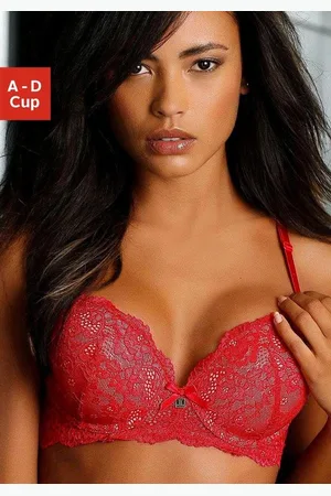 Jette Joop Push-up-BH mit raffinierten Trägern in Bänder-Optik, sexy Dessous