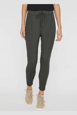 VERO MODA Jogger Pants VMEVA MR LOOSE STRING PANT GA NOOS hinten mit elastischem Bündchen